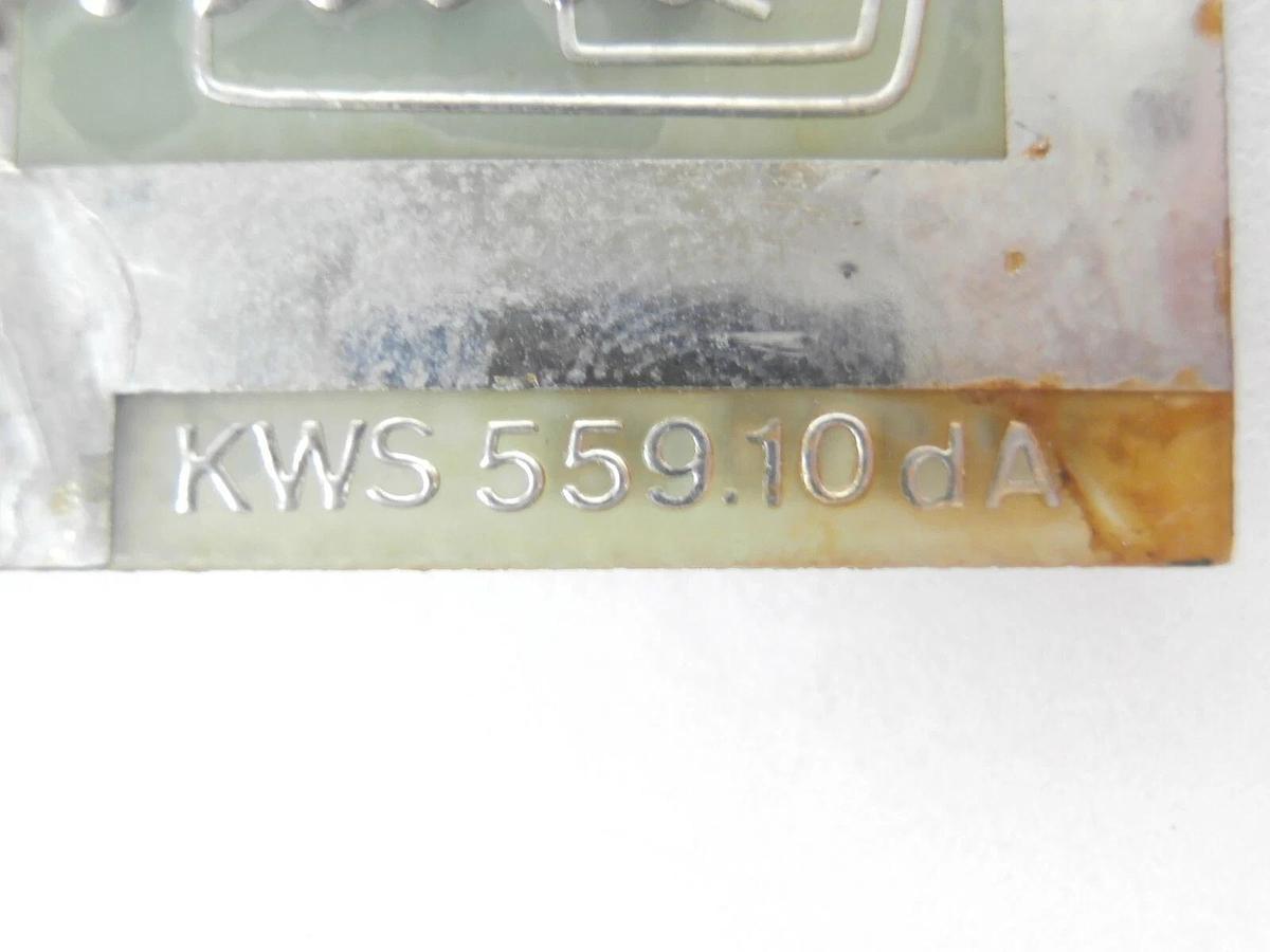 Used Karl Suss 455-60-10 PCB Card 559.10dA MJB 55 Wafer Mask Aligner Working Surplus