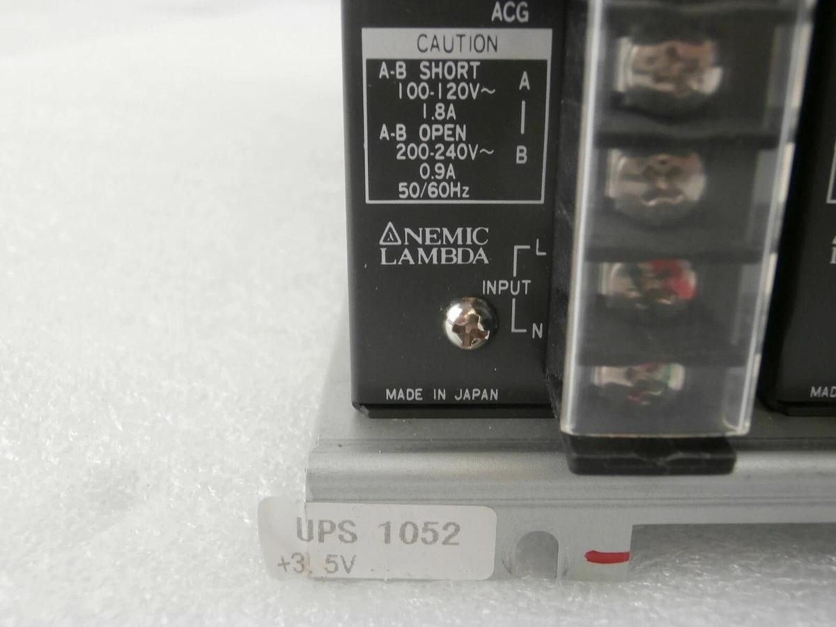 Used Advantest T2000 SoC Dual Power Supply Assembly Nemic-Lambda SR60-3.5 Working