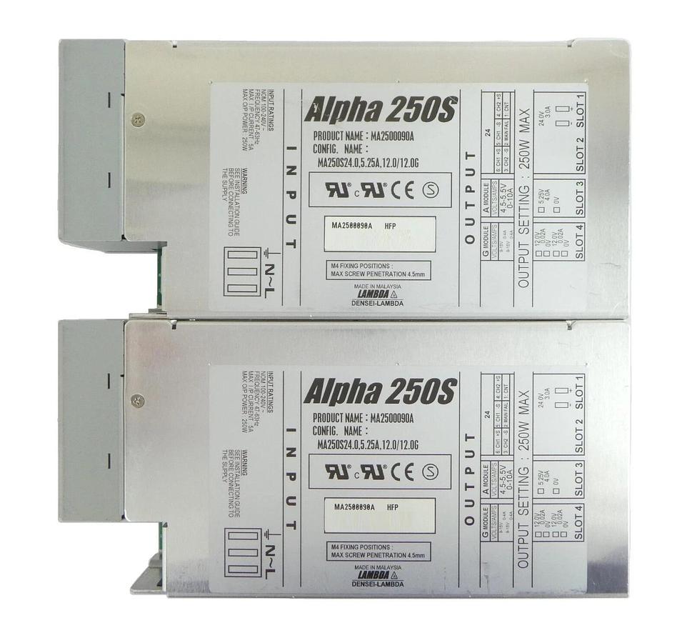 Used Lambda MA2500090A Power Supply Module Reseller Lot of 2 Working Surplus
