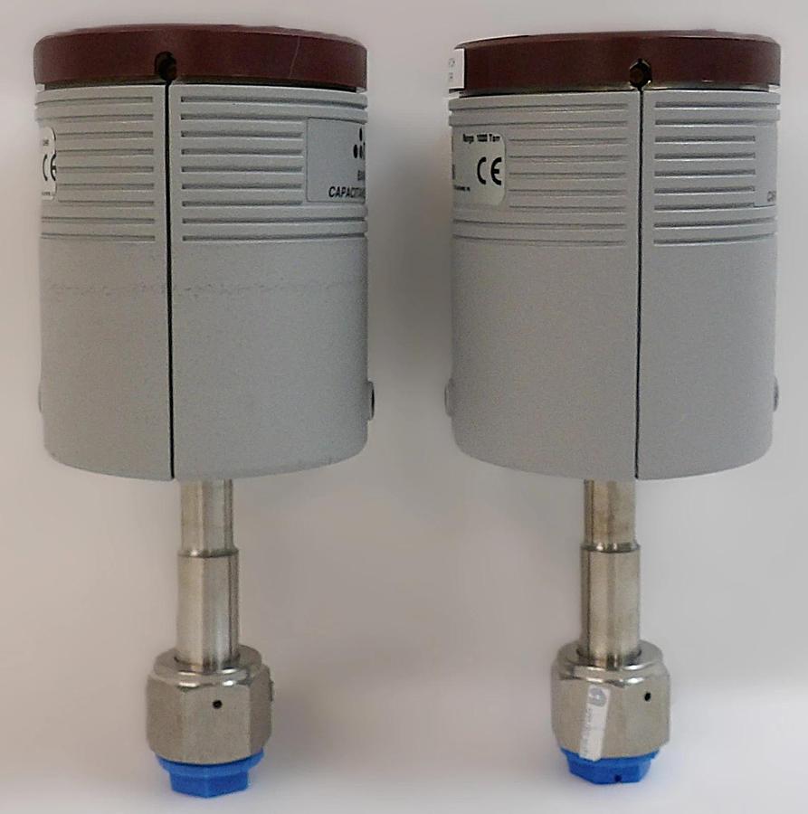 Used MKS Instruments 623A-14934 Baratron Capacitance Manometer Lot of 2 Working
