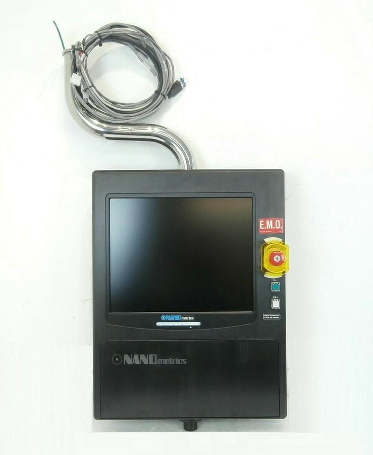 Used Nanometrics FLX Series Operator Interface Display Panel and Keyboard Working
