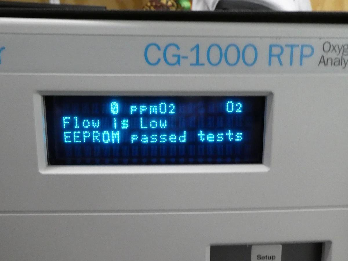 Refurbished AMETEK Process Instruments Dycor CG-1000 RTP Oxygen Analyzer Refurbished