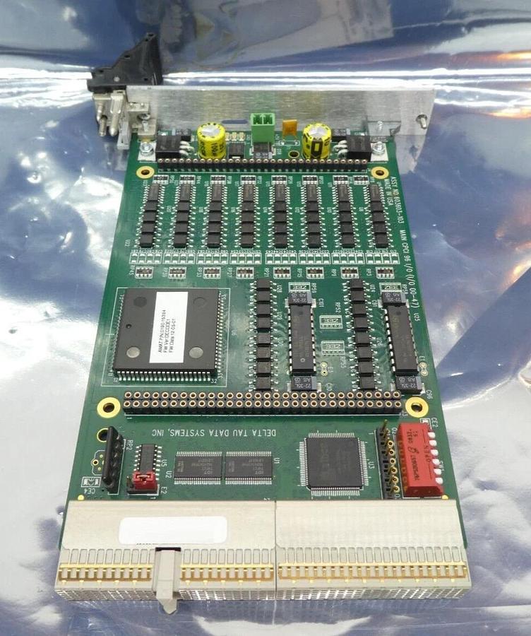 Used Delta Tau Data Systems 603603-103 cPCI 48 I/O PCB Card AMAT 0190-15384 Working