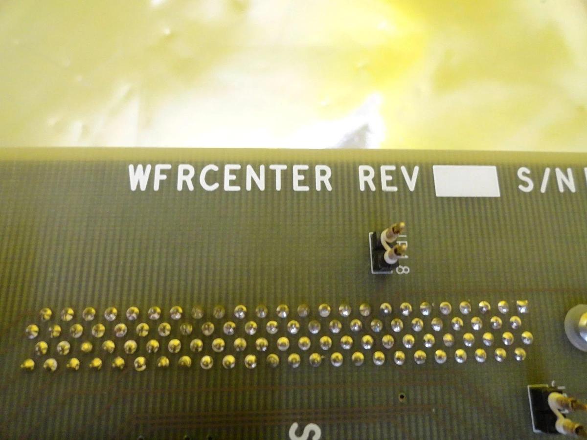 Used Orbot Instruments 71051911-DD WFRCENTER Backplane PCB Board AMAT WF 720 Used