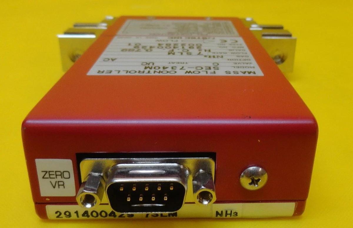 Used STEC SEC-7340M Mass Flow Controller MFC 7 SLM NH3 SEC-7340 Used Working