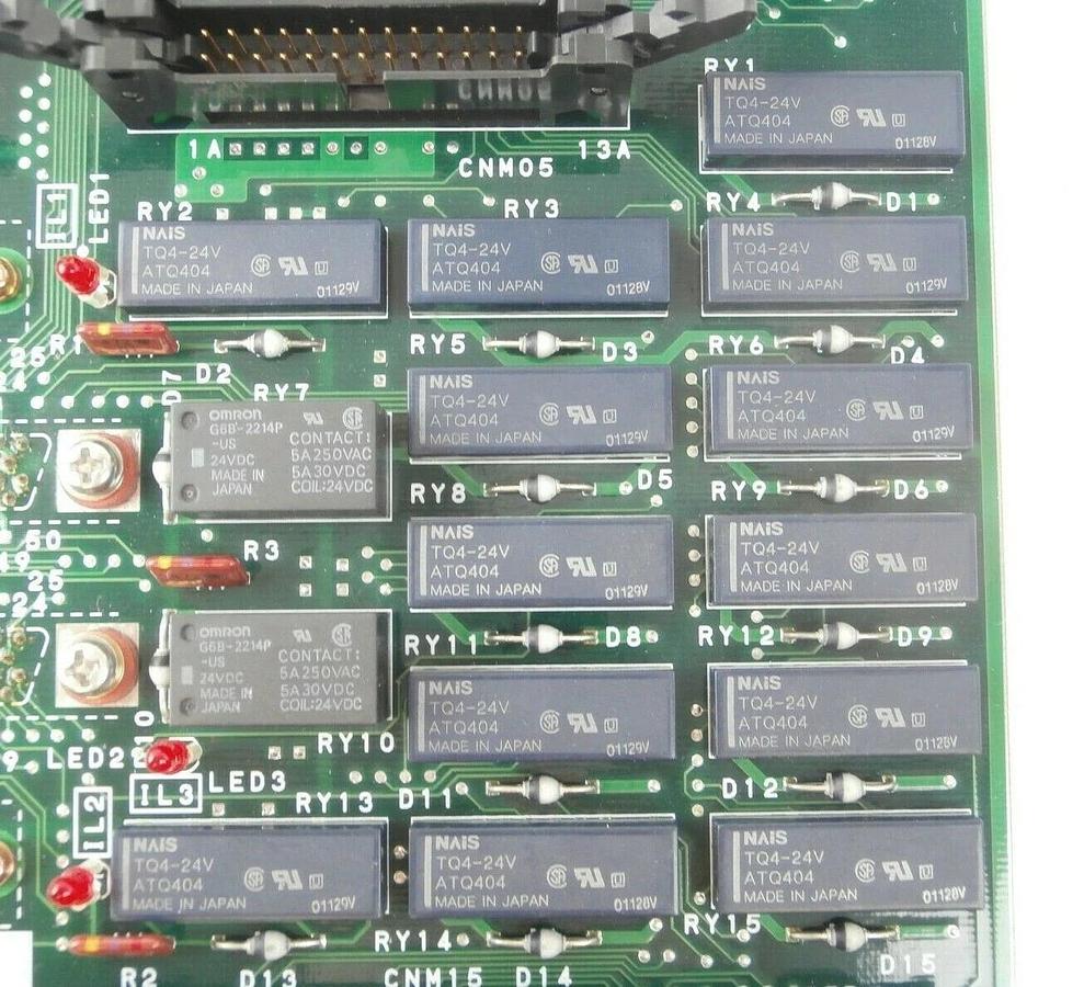 Used Hitachi BBMF-01 Interface Board PCB M-712E Shallow Trench Etcher Working Surplus