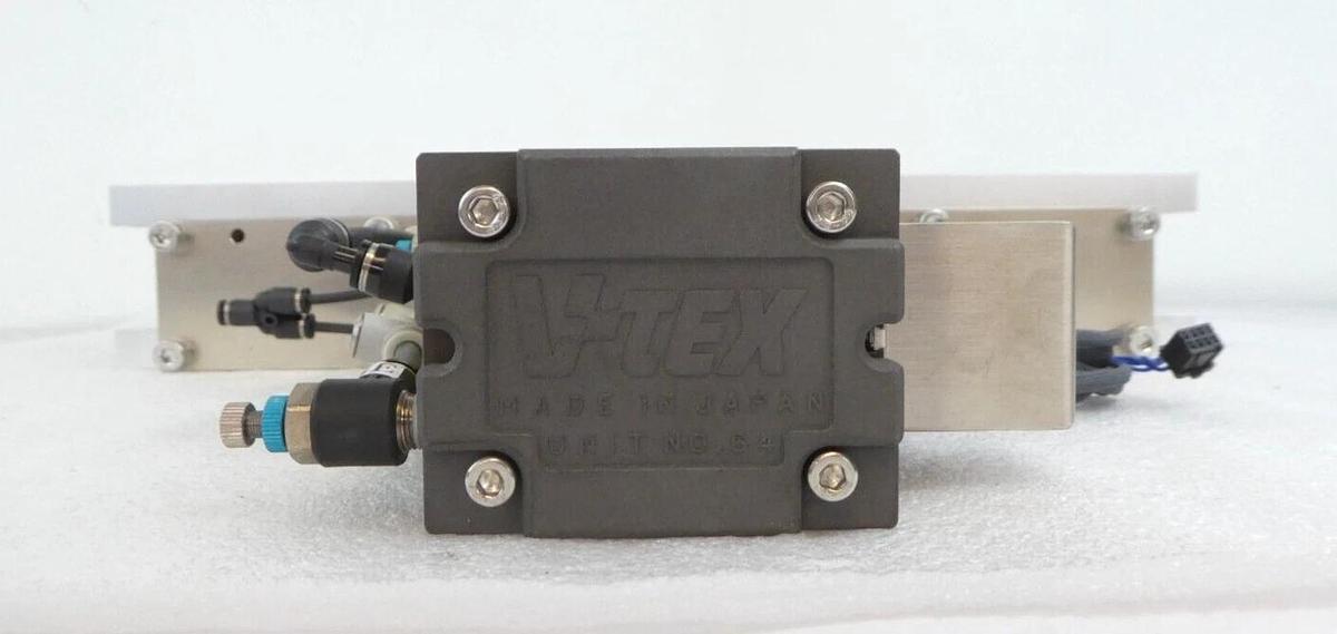 Used V-Tex CX80-001362-V1 Pneumatic Slit Valve ROLLCAM TEL Tokyo Electron Working
