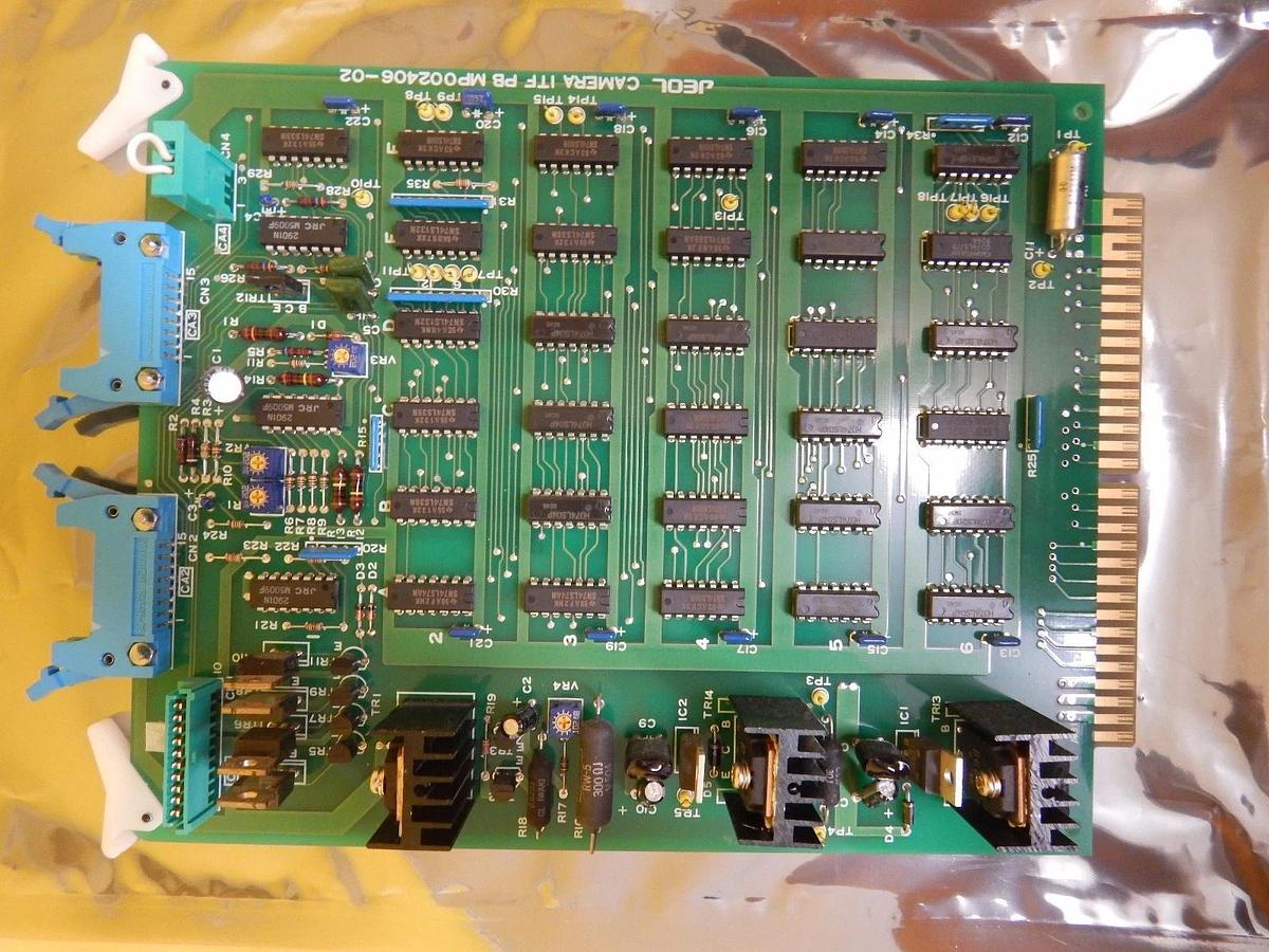 Used JEOL MP002406-02 CAMERA ITF PB Interface Board PCB Card JEM-2010F Working
