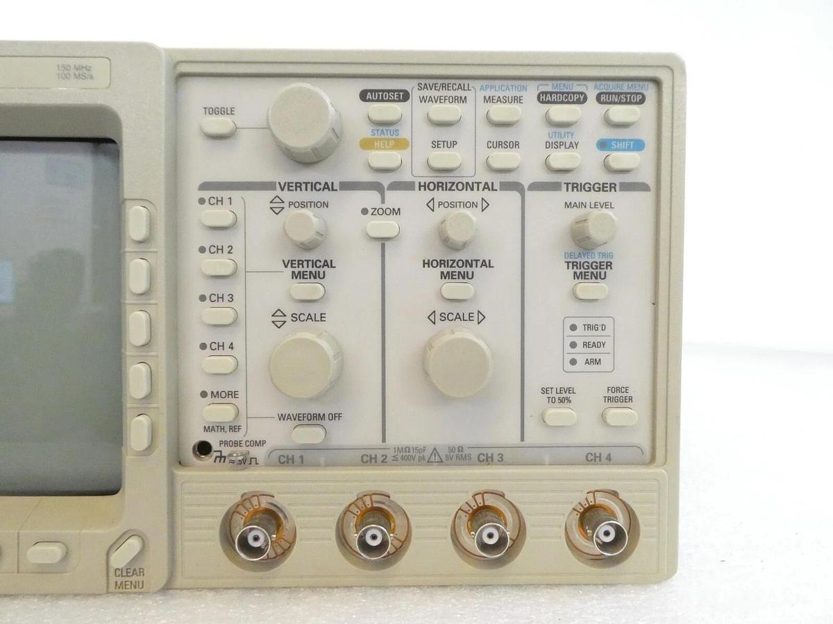 Used Tektronix TDS 420 Two Channel Digitizing Oscilloscope TDS420 As-Is Surplus
