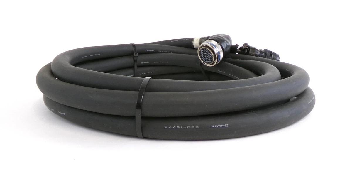 Used Shimadzu 263-16877-52V1 Turbomolecular Pump Cable 5M Turbo Working