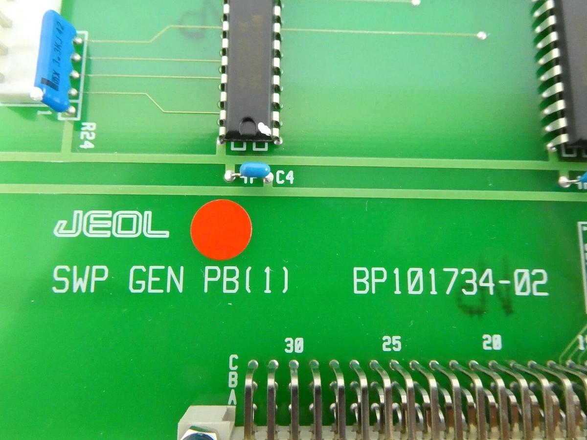 Used JEOL BP101734-02 SWP GEN PB(1) PCB Card JWS-7555S Wafer Review SEM Working