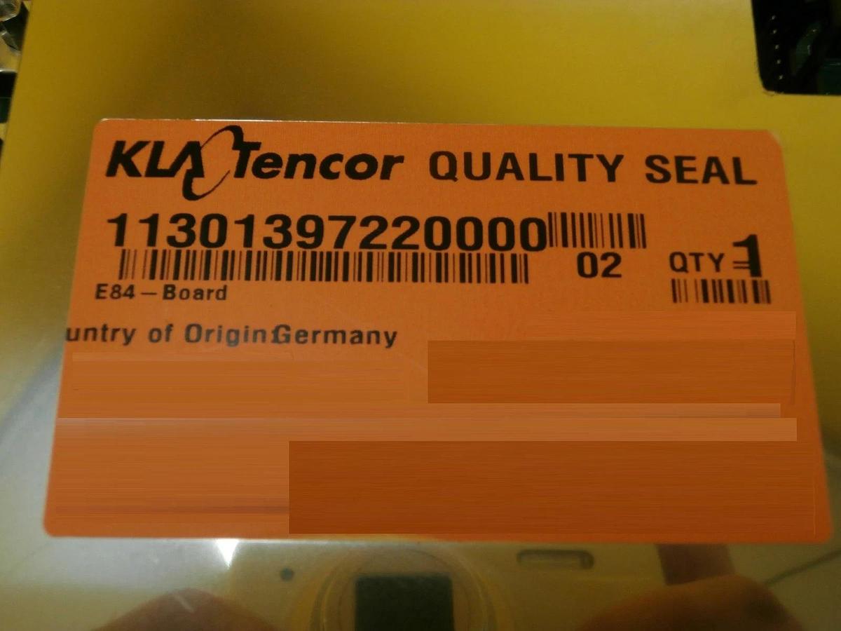 Used Leica E84-BOARD Interface PCB Module KLA-Tencor 11301397220000 Used Working