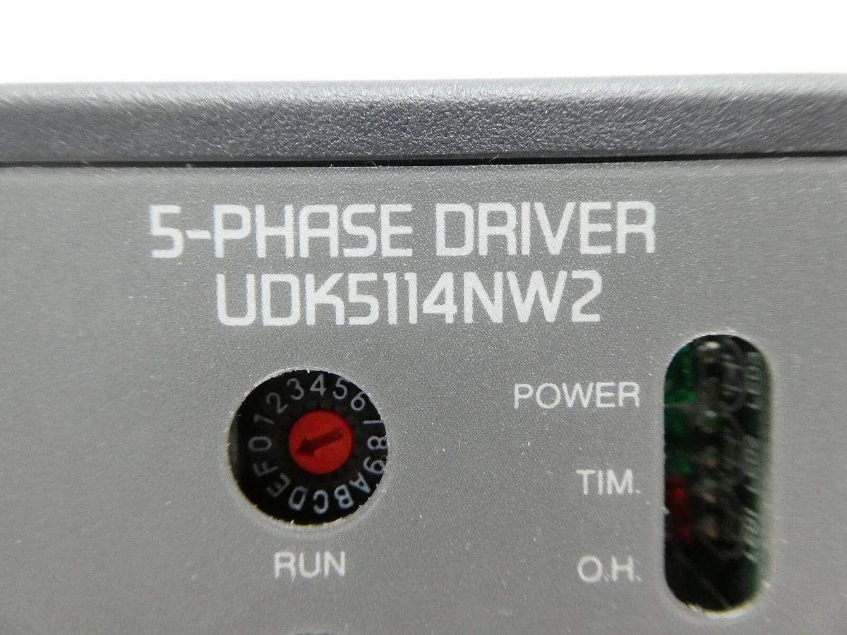 Used Oriental Motor UDK5114NW2 5-Phase Servo Driver VEXTA Working Surplus