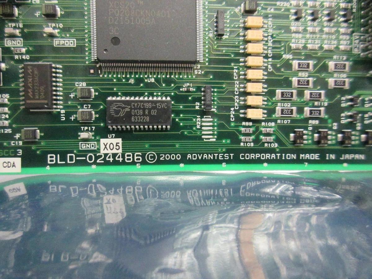 Used Advantest BLD-024486 Processor PCB Card PLD-424486CC FW SIS-007430A 00 Working