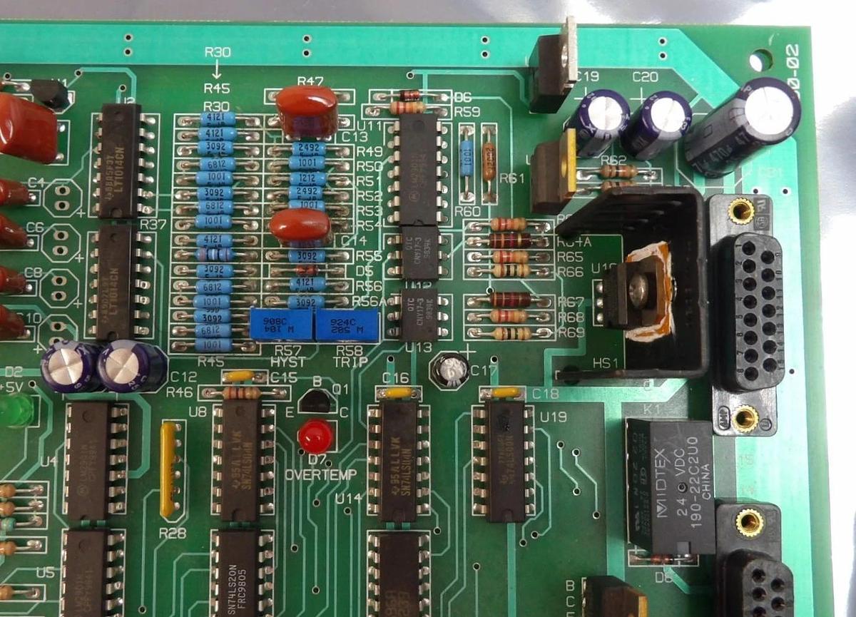 Used FTS Systems EB-0021C Processor PCB FES-034-D Turbojet Temperature System Working
