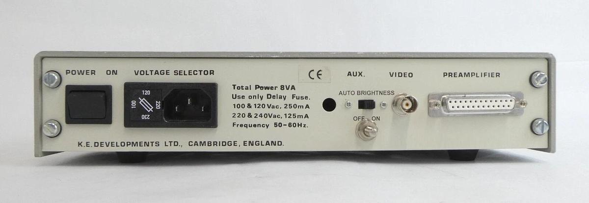 Used K.E. Developments Backscatter Preamplifier 4-Quadrant Controller Working