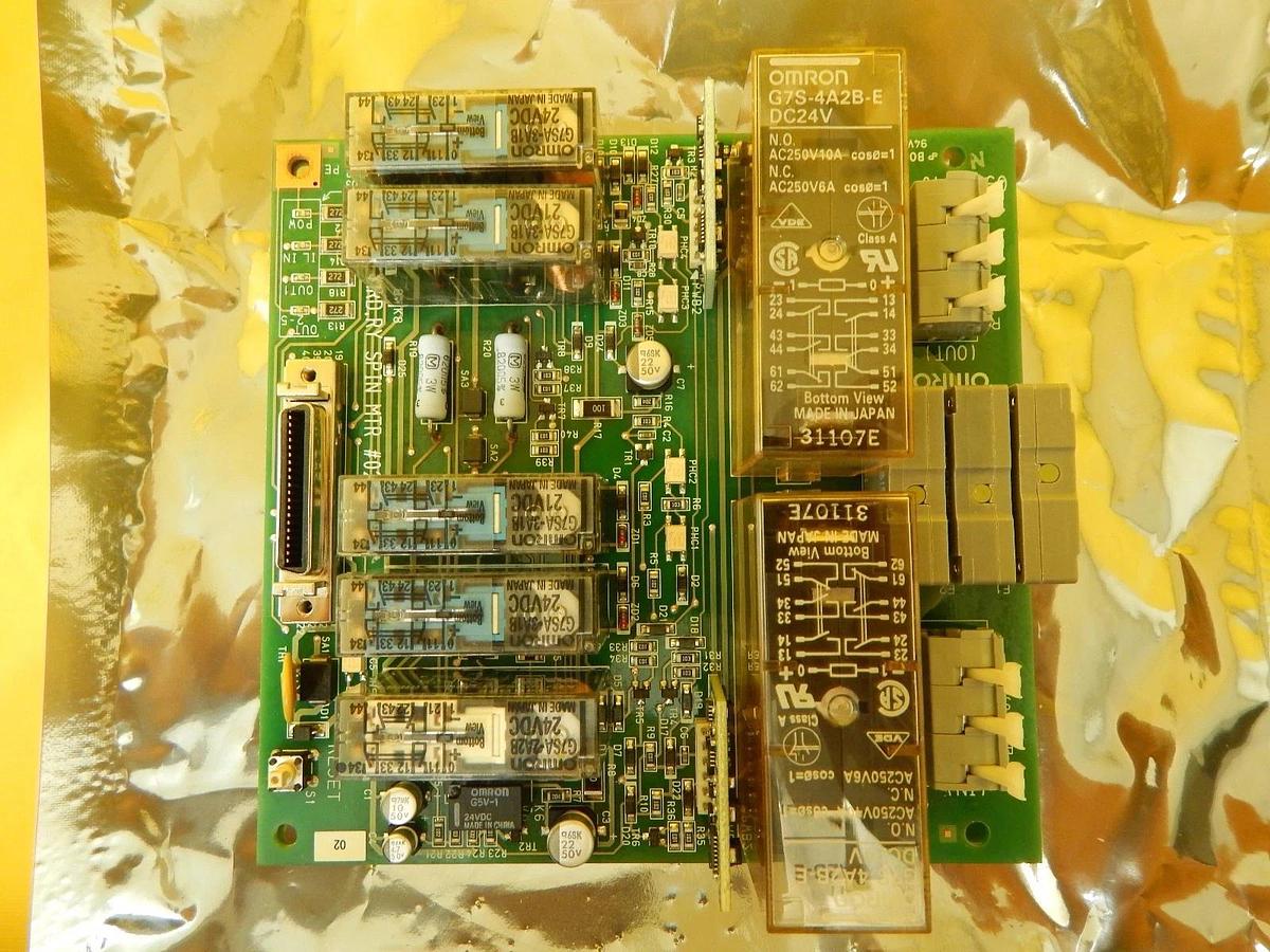 Used Omron G9SC-140-TE3 RY MTR #02 PCB Board TEL Lithius Used Working