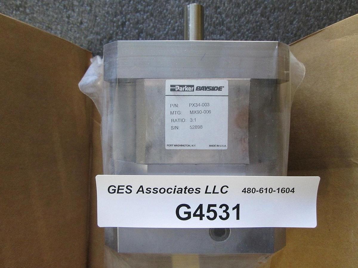 Parker PX34-003 GEAR HEAD NEMA 34 Bayside ASM 61-106247A41