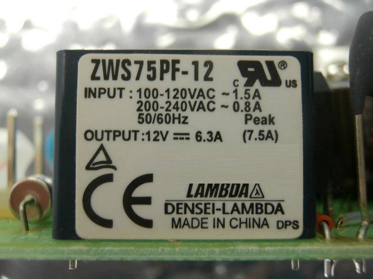 Used Densi-Lambda ZWS75PF-12 Open Frame Power Supply ZWS Series Reseller Lot of 2