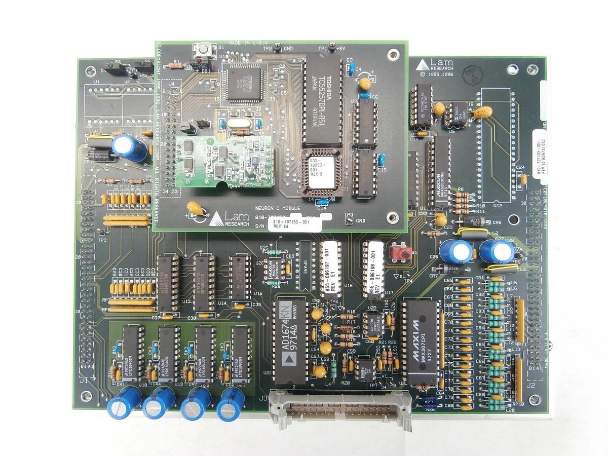 Used Lam Research 810-707056-002 TM Node 3 4 PCB Panel 810-707150-001 Continuum Spare