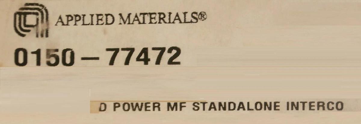 AMAT Applied Materials 0150-77472 Power MF Standalone Flat Panel Cable New Spare