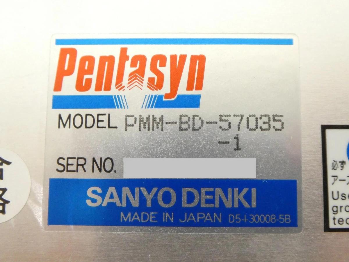 Used Sanyo Denki PMM-BD-57035-1 PCB Card M-1 (LEFT) TEL 3286-000880-11 P-8 Working