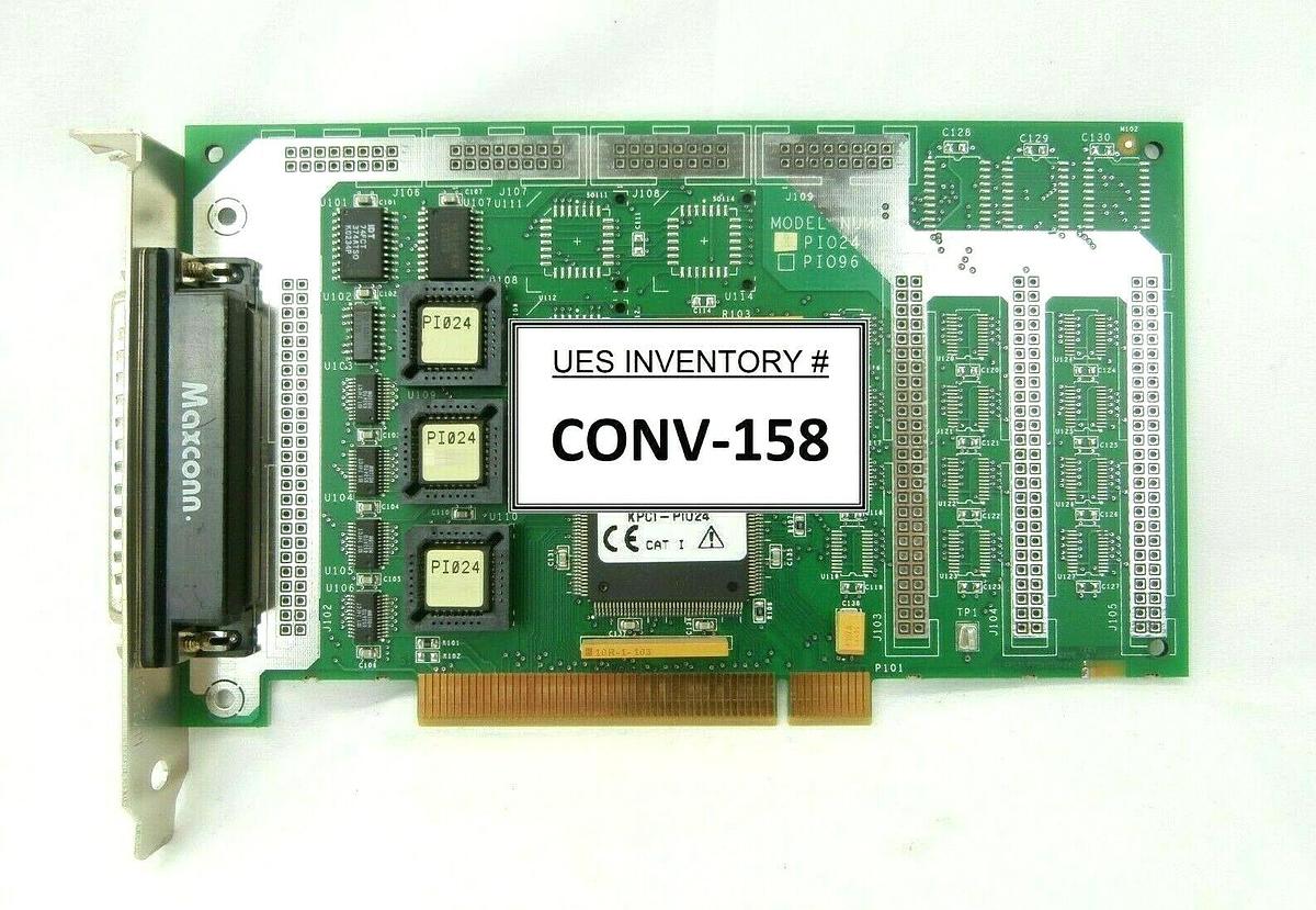 Used Keithley Instruments KPCI-PIO24 Data Acquisition PCB Card PIO24 Working Spare