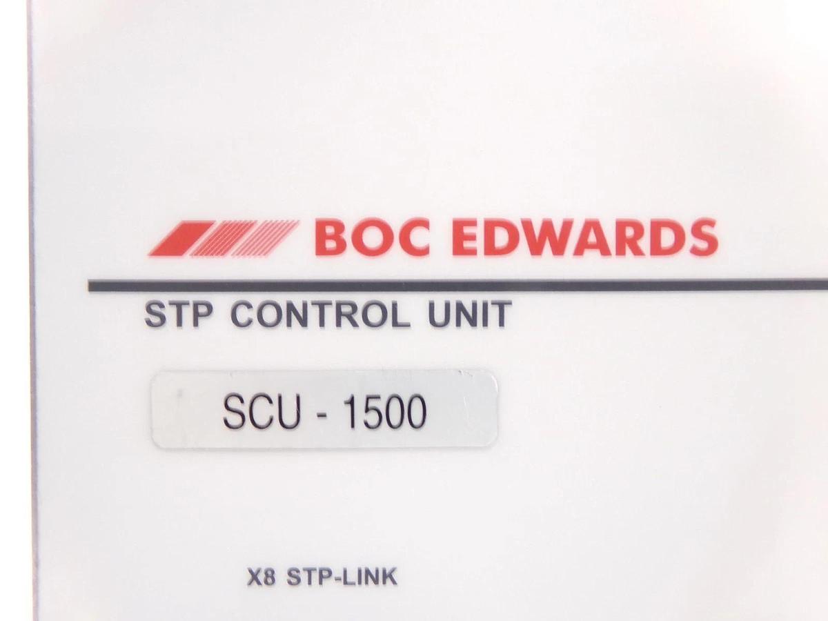Used STP SCU-1500 Edwards PT59Z1Z00 Turbomolecular Pump Controller Turbo Working