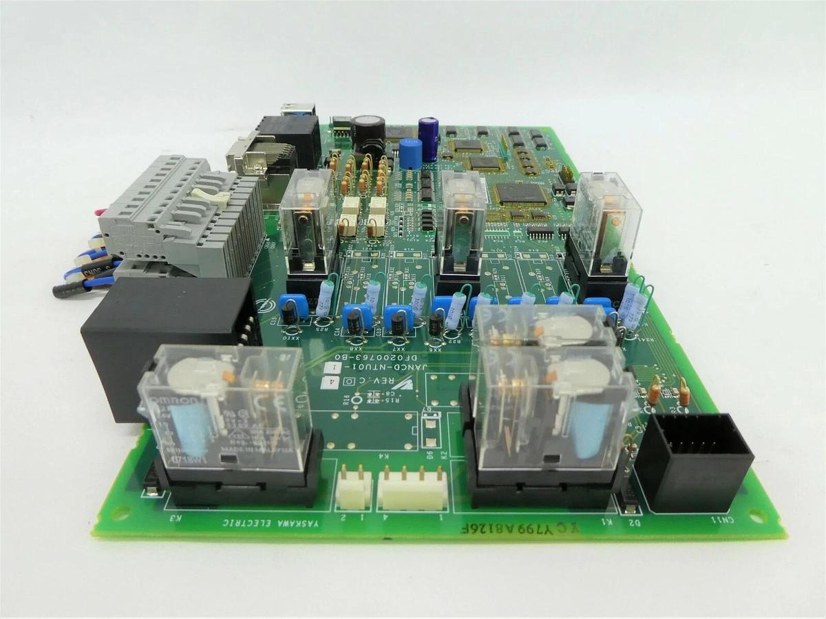 Used Yaskawa Electric JANCD-NTU01-1 Processor PCB Assembly Working Surplus