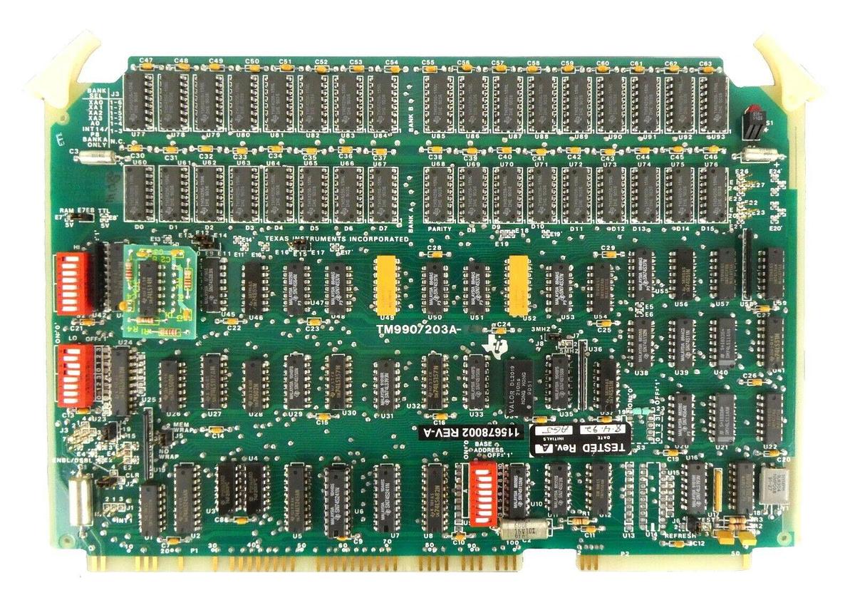 Refurbished Texas Instruments 115678002 Interface PCB Card TM990/203A-6 OEM Refurbished