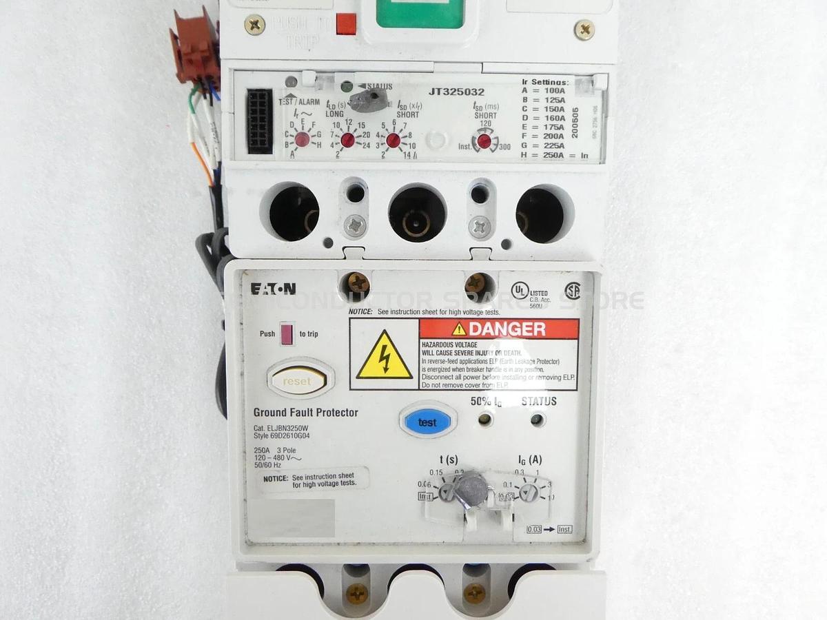 Used AB Allen-Bradley JGE325032G Circuit Breaker J250E ELJBN3250W AMAT Working Spare