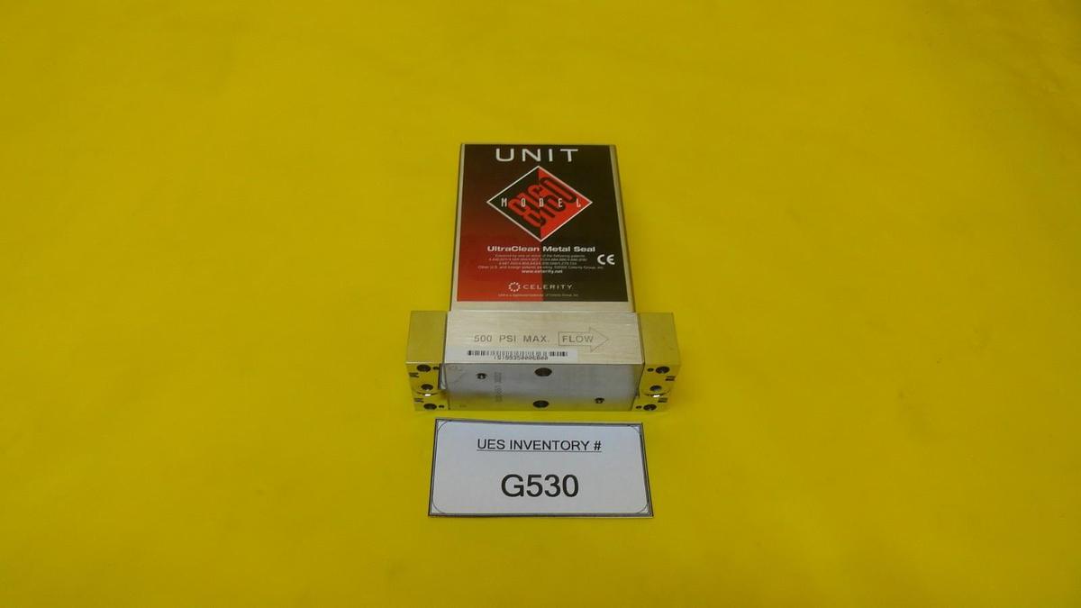 Used UNIT Instruments UFC-8160 Mass Flow Controller MFC 30 SCCM Si2H6 Used Working