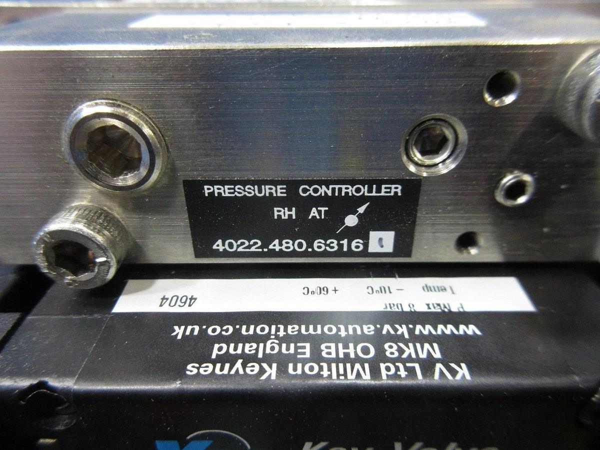 Used ASML 4022.486.29051 RH Pneumatic Manifold ASML Stepper Dual Scan Used Working