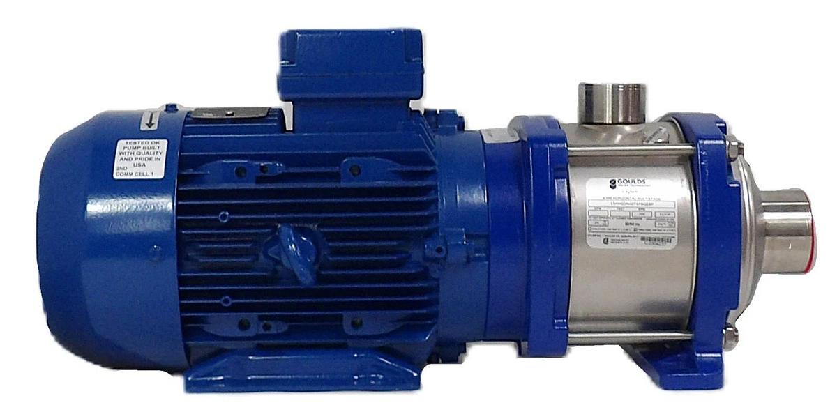 Goulds 136F2693 Aquavar IPC Controller and 5HP e-MH Booster Pump Set Xylem New