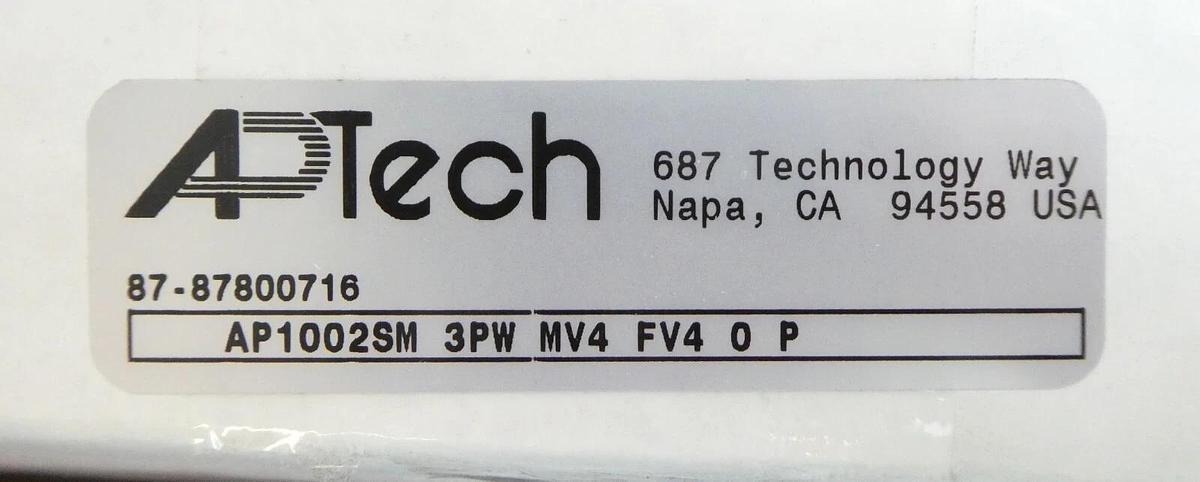 APTech 87-87800716 DIAPHRAGM REGULATOR 3PW MV4 FV4 0 AP1002SM New Surplus