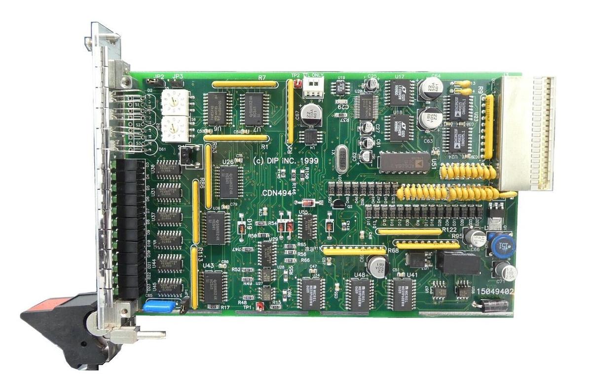 Used DIP 15049402 DeviceNet I/O PCB Card CDN494 AMAT 0190-03373 Working Surplus