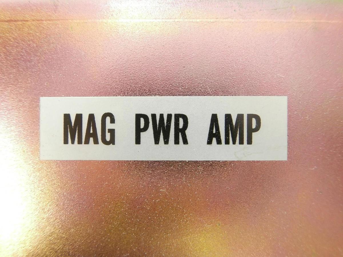 Used JEOL MAG PWR AMP Magnet Power Amplifier Assembly AP002207(01) JWS-2000 Working
