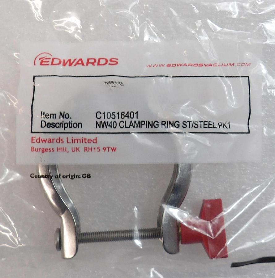 Edwards NRY6EZ000 iXH PTFE Check Valve M56104054 and Elbow C10506759 Kit New