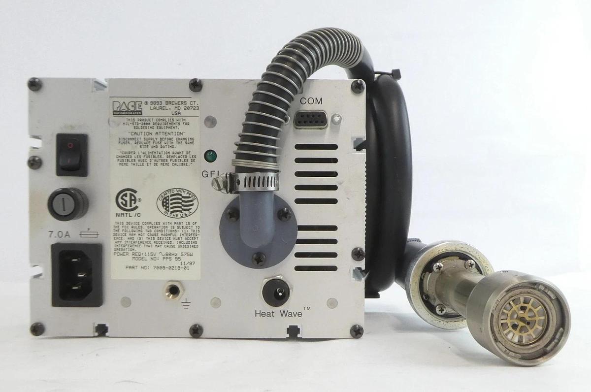 Used Pace 7008-0219-01 BGA/SMD ThermoFlo Soldering Controller PPS 95 Surplus