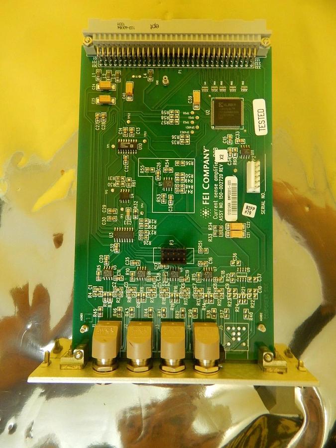 Used FEI Company 150-002720 Current Sense Amplifier PCB Card CLM-3D Used Working
