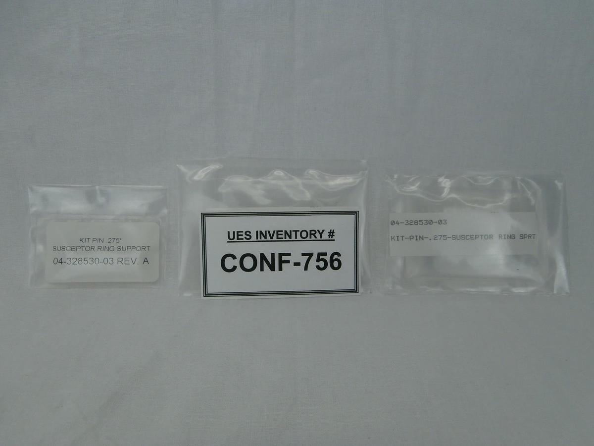 ASM 04-328530-03 Susceptor Ring .275" Quartz Pins SPRT Kit Lot of 3 New