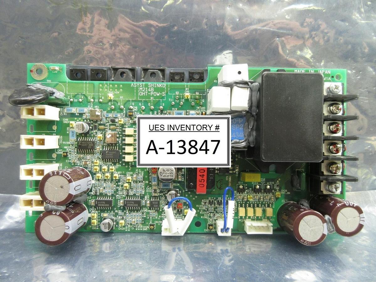 Used Asyst Shinko HASSYC812000 Power Supply Board PCB OHT-POW-S VHT5-1-1 OHV Used
