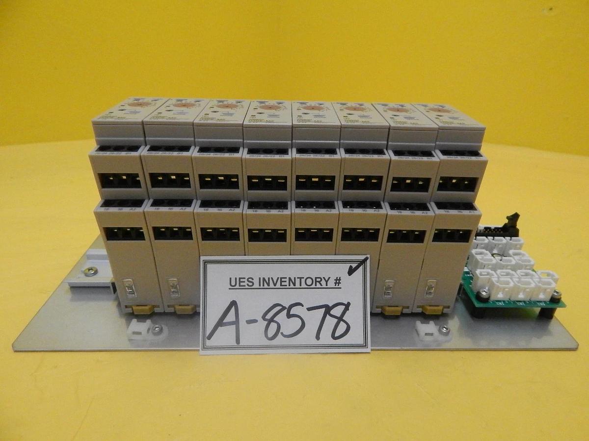 Used TEL Tokyo Electron Time Delay Relay Assembly Omron H3DE-M2 PR300Z Used Working