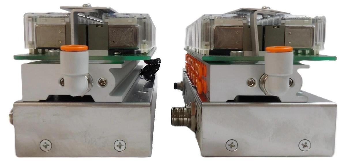 Used SMC IN587-16 32-Point EtherCAT Pneumatic Manifold Lot of 2 Working Surplus