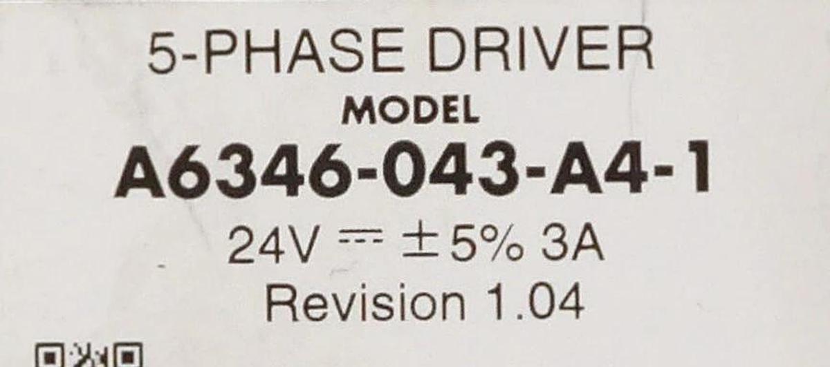 Used Oriental Motor A6346-043-A4-1 5-Phase Driver Module VEXTA Lot of 2 Working