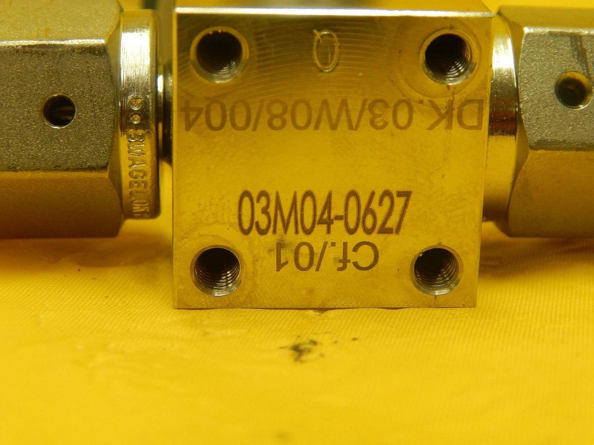 Used Qualiflow 03M04 F HF Series On Off Valve Lot of 4 ASM Epsilon 3000 Used Working
