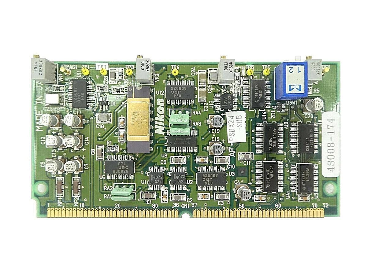 Used Nikon 4S0078-174 Relay Control PCB Card AF-PSDX24-SUB NSR-S306C Working Surplus