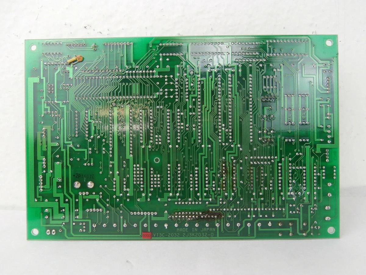 Used Toshiba VT3C-2032M Processor Display Board PCB 2N3K2032-D Working Surplus