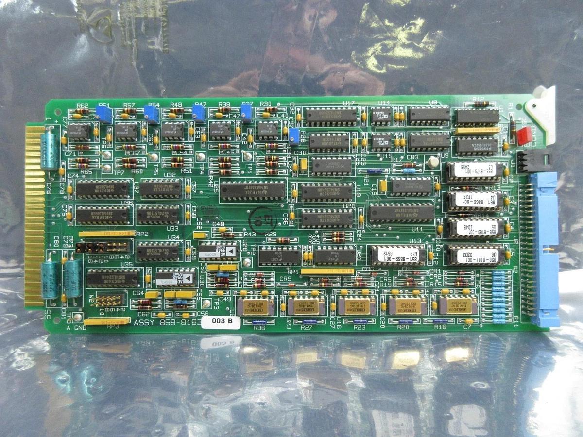 Used SVG Silicon Valley Group 858-8163-003 Processor PCB Card Rev. B 90S Used Working