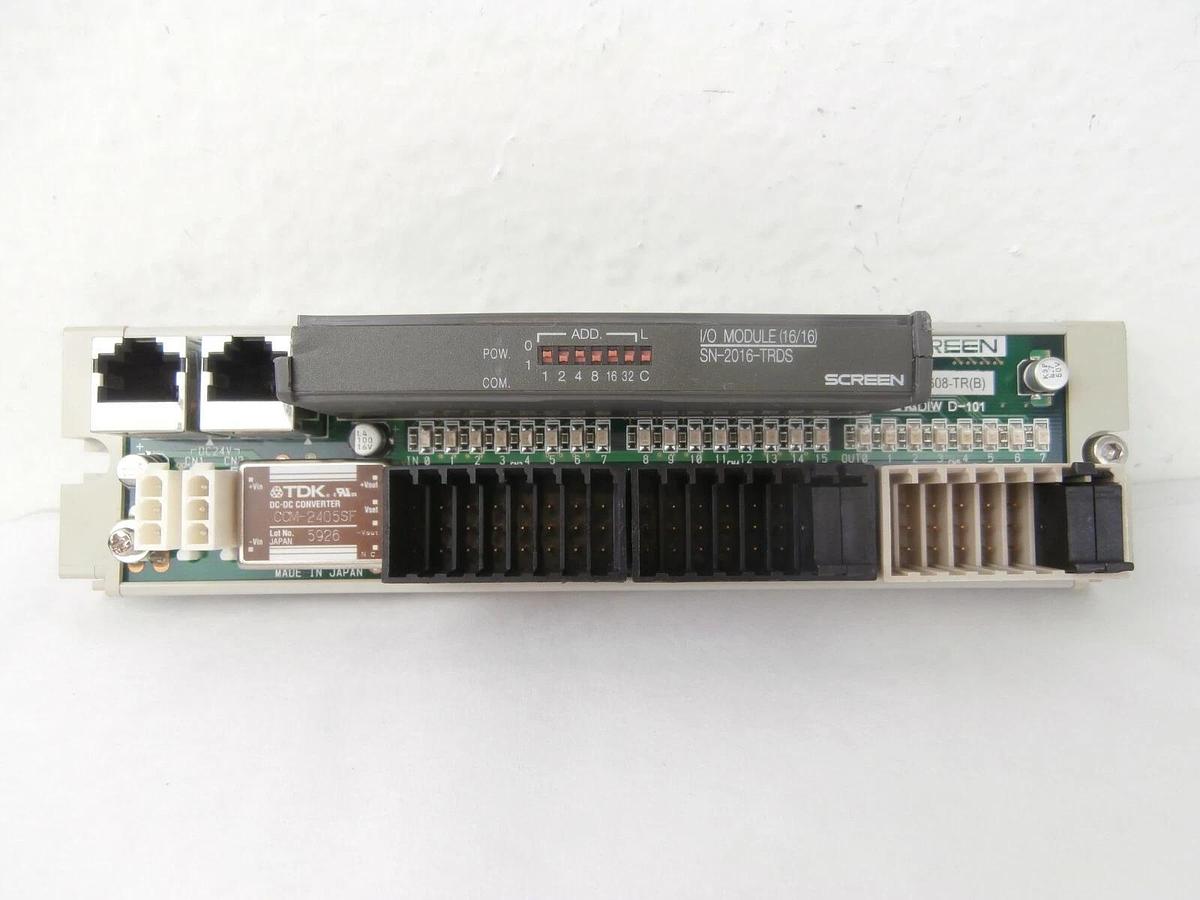 Used DNS Dainippon Screen DS-1608-TR (B) I/O Module PCB SN-2016-TRDS Lot of 3 FC-3000